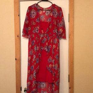Kimono type dress